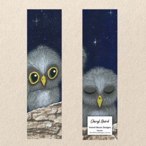 'Night Owls' Bookmark