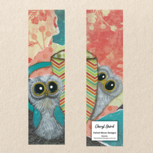 'Teacup Owls 3' Bookmark