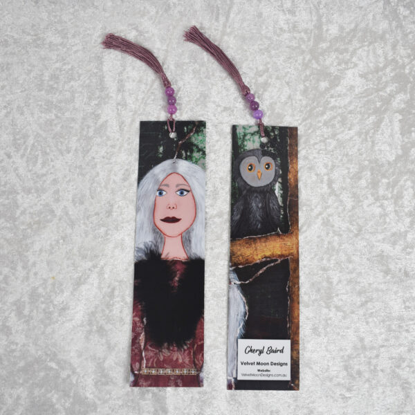 'Ebony & Gaston' Bookmark