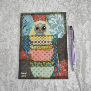'Teacup Owls 2' Notepad