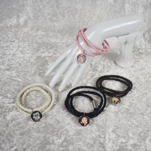 Braided Twist Leather Rope Bracelets