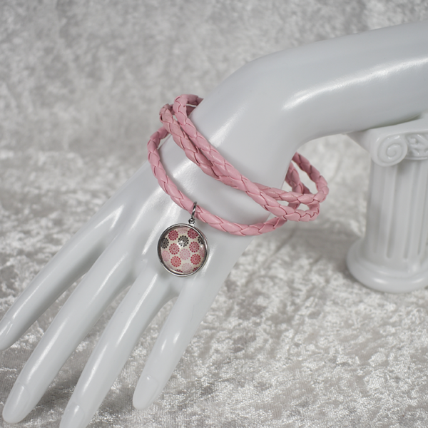 Braided Twist Leather Rope Bracelets - Image 5