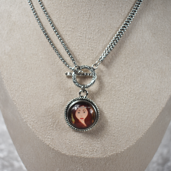 Double Chain Twisted Rope Necklace