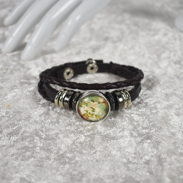 Leather Braided Bracelets - Image 3