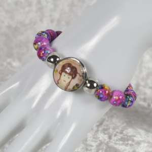 Purple Beaded Bracelet