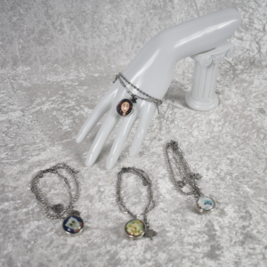 Silver Stainless Steel Double Chain Assorted